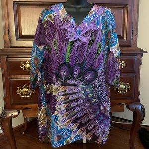 Rima Beachworld print coverup